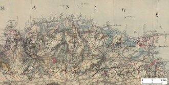 Extrait de la carte d’Etat-major – 1827 (Sources : Géoportail)